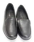Areni One Black Loafer Lurk Faux Leather D1031 Slip Womens Shoes 9.5. Fixed Price $63.99.