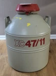 Mve Dewar XC47/11 Liquid Nitrogen Storage Tank W/ Canisters. Fixed Price $899.00.