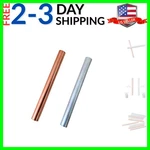 2PCS 99.995% Pure Copper Zinc Rods 3/8"10MM Dia 4"102MM Length Solid Bare.... Fixed Price $21.84.