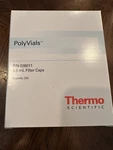 New In Box Of 250 Thermo Scientific Polyvials 038011 0.5 Ml Filter Caps. Fixed Price $125.00.