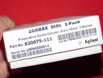 New Agilent Zorbax Diol Prep Guard Column 9.4X15MM; 820675-111. Fixed Price $185.00.