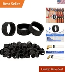 100 Pack 1/2" Pex Copper Crimp Rings, For Pipe Connection. Fixed Price $57.67.