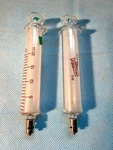 B-d Multifit 20CC / 20ML Glass Syringe With Luer Lock Tip, Set Of. Fixed Price $22.00.