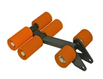 Car Wash 6 Wheel High Profile Roller With D88K Tri Plates 2-1/2" Idler Usa. Fixed Price $88.14.