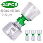 24 Pack Sterile Lab Vacuum Bottle-top Filters 0.22UM Pes Membrane High Flow Rate. Fixed Price $59.99.