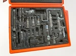 Vintage Corning Pyrex Micro Organic Chemistry Kit 6949M-2 Intermediate Lab Glass. Fixed Price $349.99.
