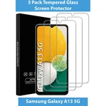 Pack For Samsung Galaxy A12 / A13 5G Hd Clear Tempered Glass Screen Protector. Fixed Price $5.98.
