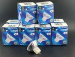 Lot Of 8 General Electric M199-FTH Halogen Lamp / Bulb 12V 35W MR11. Fixed Price $40.00.