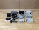 Lot Of 14 Sony, Toshiba, Sanyo, Hitachi, Watec, Cohu Ccd Camera Parts Only. Fixed Price $199.95.