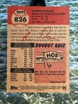 2025 Topps Living Set # 826 Aramis Ramirez Black Bio Text Short Print /10. Fixed Price $43.99.