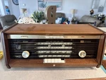 Norelco (philips) B5X43A/54 Bi-ampli Tube Radio, Manufactured In Holland. Fixed Price $225.00.