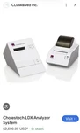 Cholestech Ldx Analyzer W/ Printer Rapid Cholesterol & Glucose Testing. Fixed Price $350.00.