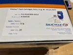 Silicycle Siliasep Flash Cartridges Spherical Silica Gel 12G, 40-63 Um Flh-r. Fixed Price $97.00.