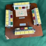 Vintage The Denominator Company 16X16 4 Traffic Tally Counters For Intersection. Fixed Price $125.00.