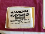 Hamilton 80865, 750 Snr 500UL Syr. Fixed Price $75.00.