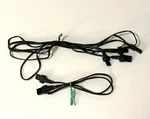 Three Hp-il Cables For Hewlett-packard HP-41C/HP-71B Two 1-METER, One 0.5-METER. Fixed Price $95.00.