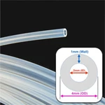 New Teflon Tubing Natural High Purity/hp Pfa 4MM Od X 2MM Id 1MM Wall. Fixed Price $9.97.