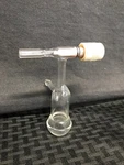 Kontes Glass 35/20 Spherical Ball Chromatography Flow Control Adapter W/ Plug. Fixed Price $37.99.