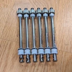 Lot Of 6 Kloehn 4000 Series 2.5ML Glass Syringe Pumps 1/4"-28 Threaded Tip. Fixed Price $125.00.