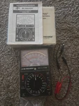 Bk Precision 114A 20K Ohm/v Multimeter - Untested. Fixed Price $25.00.
