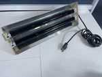Uvp Inc Blacklight Bench Lamp W/ Sylvania 15W F15T8/BLB Longwave. Fixed Price $169.95.