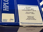 New Hplc Cartridge Emd Lichrocart 125-4 Lichrospher RP-18 5U 1.50943.001. Fixed Price $280.00.