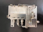 Shimadzu Prominence Stainless Steel Variable Volume Mixer, 0.5, 1.7, Or 2.6 Ml. Fixed Price $369.00.