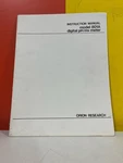 Orion Research 801A Digital Ph/mv Meter Instruction Manual. Fixed Price $69.99.