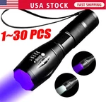 Uv Flashlight Black Super Bright 120000LM Torch Ultra Violet Lamp Led. Fixed Price $125.38.