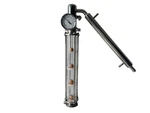 2" Tri Clamp Alcohol Distiller Bubble Plate Reflux Column & Condenser, Fits Kegs. Fixed Price $169.00.