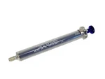Micro-metric 100UL Reusable Glass Syringe With Slip Tip Blue Plunger. Fixed Price $32.99.