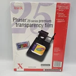 Xerox Phaser 25-SERIES Transparency Film 016-1948-00 New In Box 50 Sheets. Fixed Price $5.99.