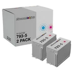 2PK 793-5 Red Inkjet Cartridge For Pitney Bowes Post Meters DM100I DM110I DM200L. Fixed Price $19.99.