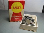 Parcel Box Of Vintage Baker Separating Sand Disks Depressed Hub, U.s.a.. Fixed Price $20.00.
