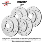 Sp Performance KT-FRR-C-G-005406 Cross Drilled Gry Rotors 17-24 Nissan Titan. Fixed Price $566.77.