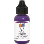 Dina Wakley Media Acrylic Paint 1OZ-BLACKBERRY (pack Of 3). Fixed Price $13.11.