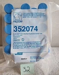 Falcon Blue Max 50ML Modified Polystyrene Conical Tube 30 115MM Ref # 352074. Fixed Price $22.00.