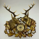 Erref Depose Stag Head Dear Barometer Wall Hanging Fisher France Sold As W595. Fixed Price $86.50.
