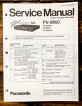 Panasonic PV-8660 -8665S -8662 -8550 Vcr Service Manual *original*. Fixed Price $19.97.