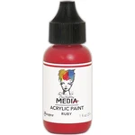Ranger Media Heavy Body Acrylic Paint 1OZRUBY Multicolor Functional MDQ54078. Fixed Price $12.92.