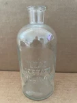 Vintage Acetate PB(C2H3O2)2 Embossed Apothecary Science Glass Bottle #3 Wheaton. Fixed Price $24.99.