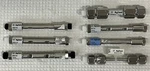 Uplc/hplc Lot- Seven Agilent 50 Mm Columns, Eclipse XDB-C18, SB-C18, Scx. Fixed Price $155.00.