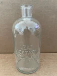 Vintage Acetate PB(C2H3O2)2 Embossed Apothecary Science Glass Bottle #2 Wheaton. Fixed Price $24.99.