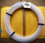 Pfa Teflon Tubing .25" Id .312" Od, .031" Wall, 90 Ft, Usa Made New, Open Box. Fixed Price $210.78.