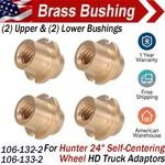 For Hunter 24" Wheel Alignment Adaptor Repair Kit Upper & Lower Brass Bushings. Fixed Price $50.99.