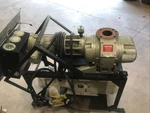 Leybold Ruvac Vacuum Pump 106119-000 With 1.5 Motor & Trivac D60AC 2HP. Fixed Price $3800.00.