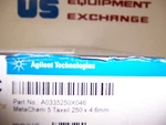 7597 Varian A0335-250X46 Taxsil 5UM Metachem 250MM 4.6MM Hplc Column. Fixed Price $40.00.