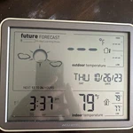 Acurite 75077A3 Self-learning Forecast Wireless Weather Station Main Unit Only. Fixed Price $14.99.