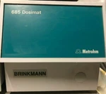 Brinkmann Metrohm 685 Dosimat (W/30 Day Parts & Labor Warranty). Fixed Price $434.50.