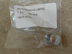 New Waters 6071618 Stud Male 3175.04.13 / Prodhier 03 40 MS4 Material 24. Fixed Price $5.99.
